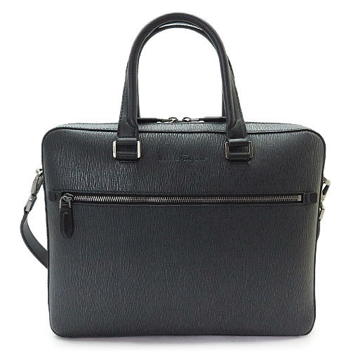 Ferragamo Briefcase Black Black